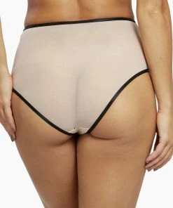 Playful Promises Dakota Snake High Waist With Ring Details And Straps