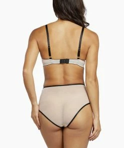 Playful Promises Dakota Snake High Waist With Ring Details And Straps