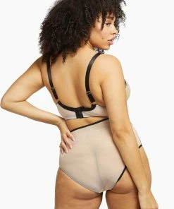 Playful Promises Dakota Snake High Waist With Ring Details And Straps