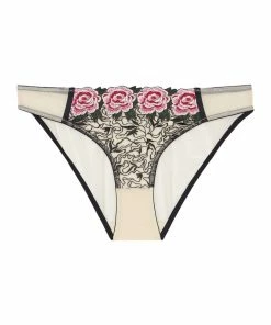 Playful Promises Katy Rose Embroidered Brazilian Brief Outlet