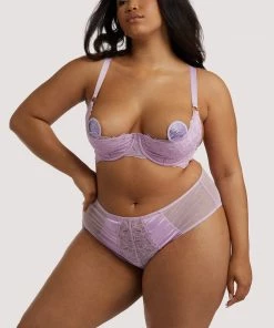 Playful Promises Lila Lilac Highwaist 29 Playful Promises Lila Lilac Highwaist