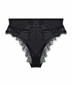 Playful Promises Melina Black Highwaist Brief 29 Playful Promises Melina Black Highwaist Brief
