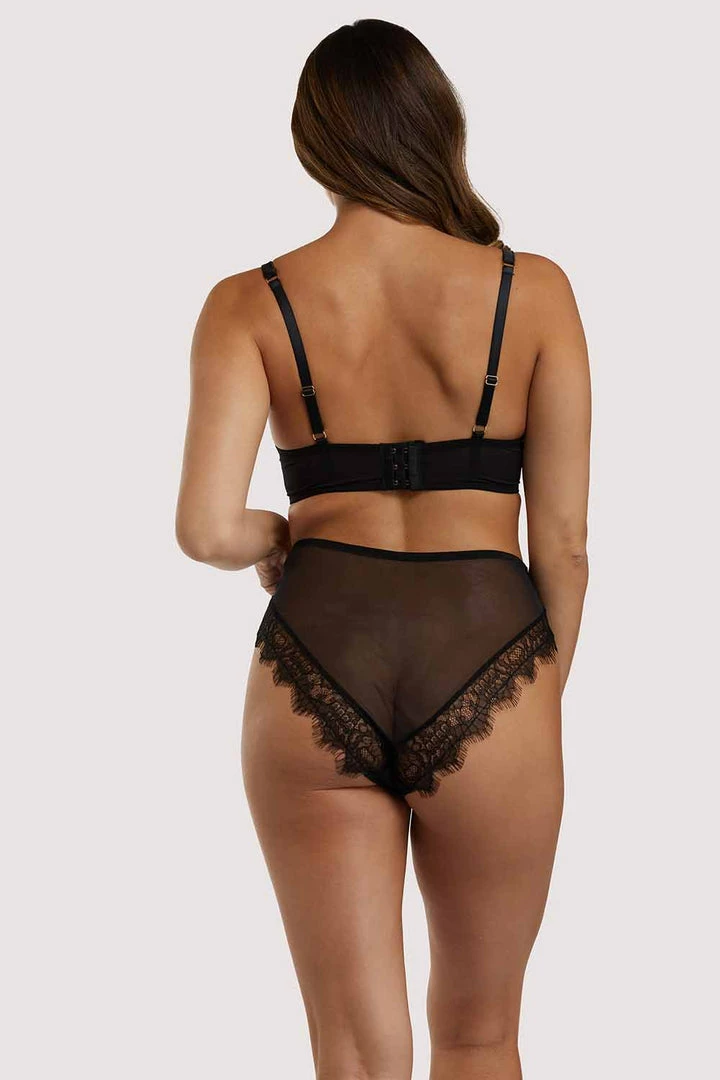 Playful Promises Melina Black Highwaist Brief 8 Playful Promises Melina Black Highwaist Brief