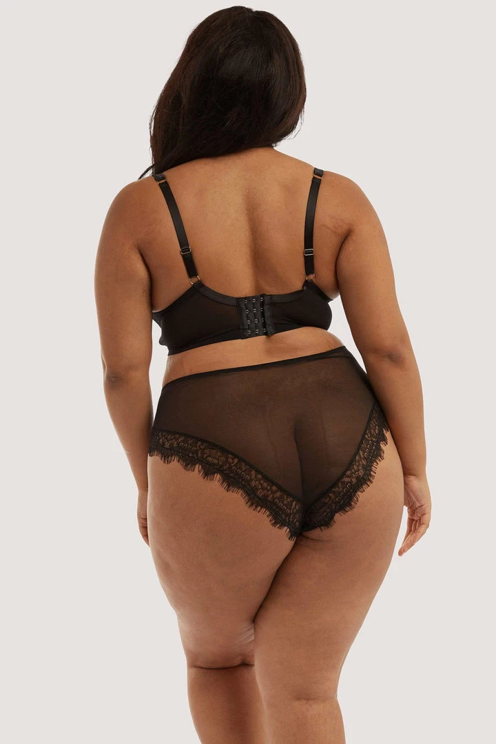 Playful Promises Melina Black Highwaist Brief 14 Playful Promises Melina Black Highwaist Brief