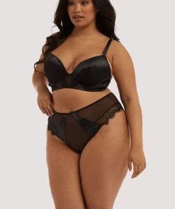 Playful Promises Melina Black Highwaist Brief 28 Playful Promises Melina Black Highwaist Brief