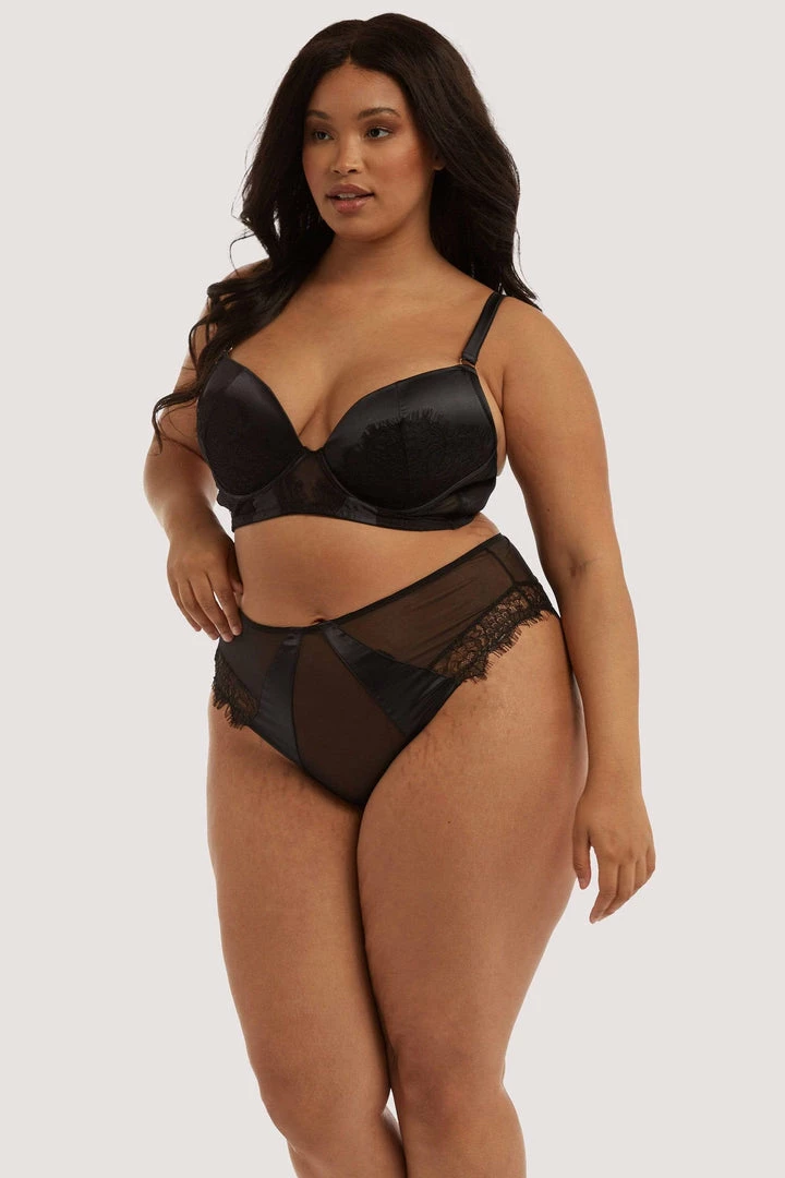 Playful Promises Melina Black Highwaist Brief 15 Playful Promises Melina Black Highwaist Brief