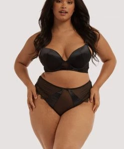 Playful Promises Melina Black Highwaist Brief 26 Playful Promises Melina Black Highwaist Brief