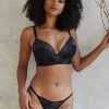 Playful Promises Melina Black Tanga 2 Playful Promises Melina Black Tanga