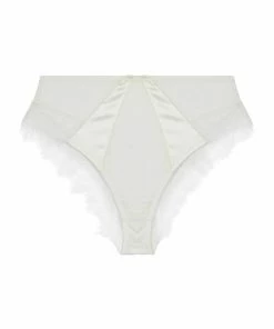 Playful Promises Luxe Bras Melina Ivory Highwaist Brief