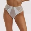 Playful Promises Luxe Bras Melina Ivory Highwaist Brief