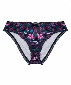 Playful Promises Luxe Bras Noriko Crane Print Brief