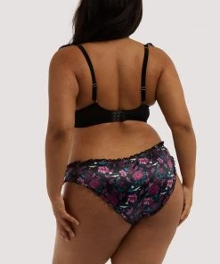 Playful Promises Luxe Bras Noriko Crane Print Brief