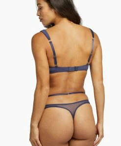 Playful Promises Philly Tulip Satin Thong Outlet