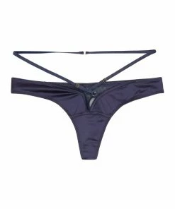 Playful Promises Philly Tulip Satin Thong Outlet
