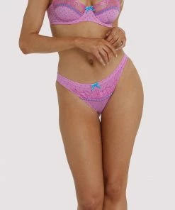 Playful Promises Outlet Sophia Pink Hipster Brief