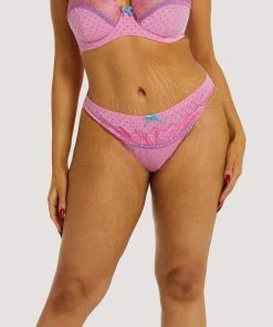 Playful Promises Outlet Sophia Pink Hipster Brief