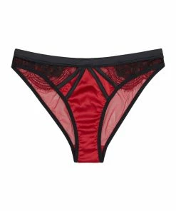 Playful Promises Tasmin Ruby Lace Brazilian Brief Outlet 28 Playful Promises Tasmin Ruby Lace Brazilian Brief Outlet