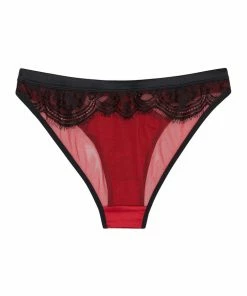 Playful Promises Tasmin Ruby Lace Brazilian Brief Outlet 29 Playful Promises Tasmin Ruby Lace Brazilian Brief Outlet