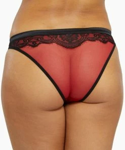 Playful Promises Tasmin Ruby Lace Brazilian Brief Outlet 18 Playful Promises Tasmin Ruby Lace Brazilian Brief Outlet