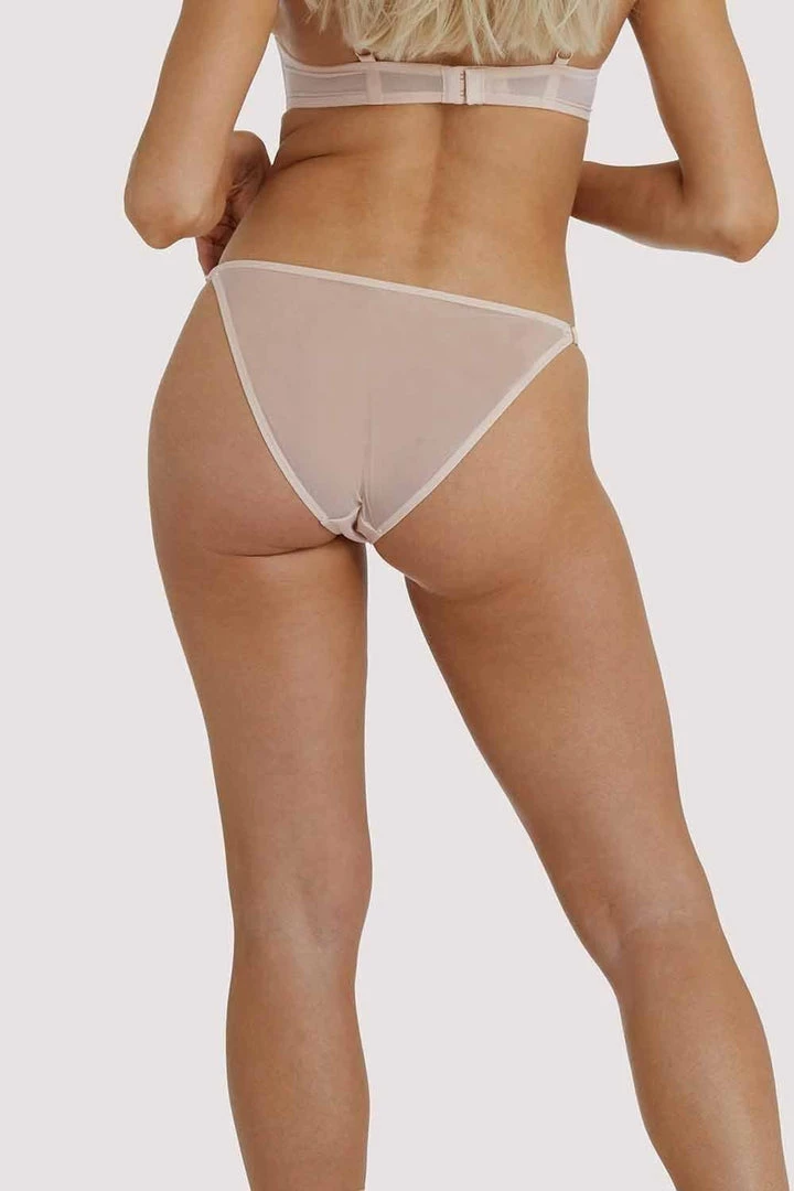 Playful Promises Virginia Peach Guipure Brief 5 Playful Promises Virginia Peach Guipure Brief
