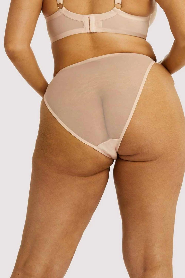 Playful Promises Virginia Peach Guipure Brief 9 Playful Promises Virginia Peach Guipure Brief