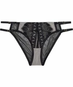 Playful Promises Sky Pearl Lace Harness Curve Brief Outlet