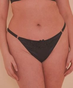 Playful Promises Outlet Virginia Guipure Tanga Brief