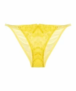 Playful Promises Knickers Audre Yellow Embroidery Brief 9 Playful Promises Knickers Audre Yellow Embroidery Brief