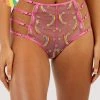 Playful Promises Coccinelle Rainbow Shooting Star Pride Embroidery High Waisted Brief Knickers