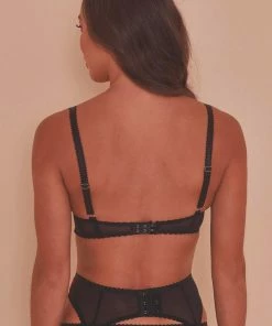 Playful Promises Outlet Josie Leopard Mesh Picot Non Padded Bra Core