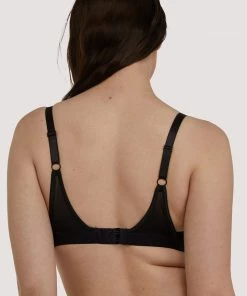 Curvy Kate Get Up And Chill Bralette Black Non Wired Bras
