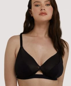 Curvy Kate Get Up And Chill Bralette Black Non Wired Bras