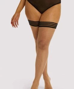 Playful Promises Snake Hold-up Stockings Hosiery