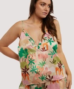 Playful Promises Alja Horvat Recycled Abstract Print Cami Top