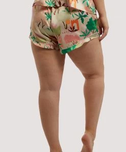 Playful Promises Alja Horvat Recycled Abstract Print Short Nightwear