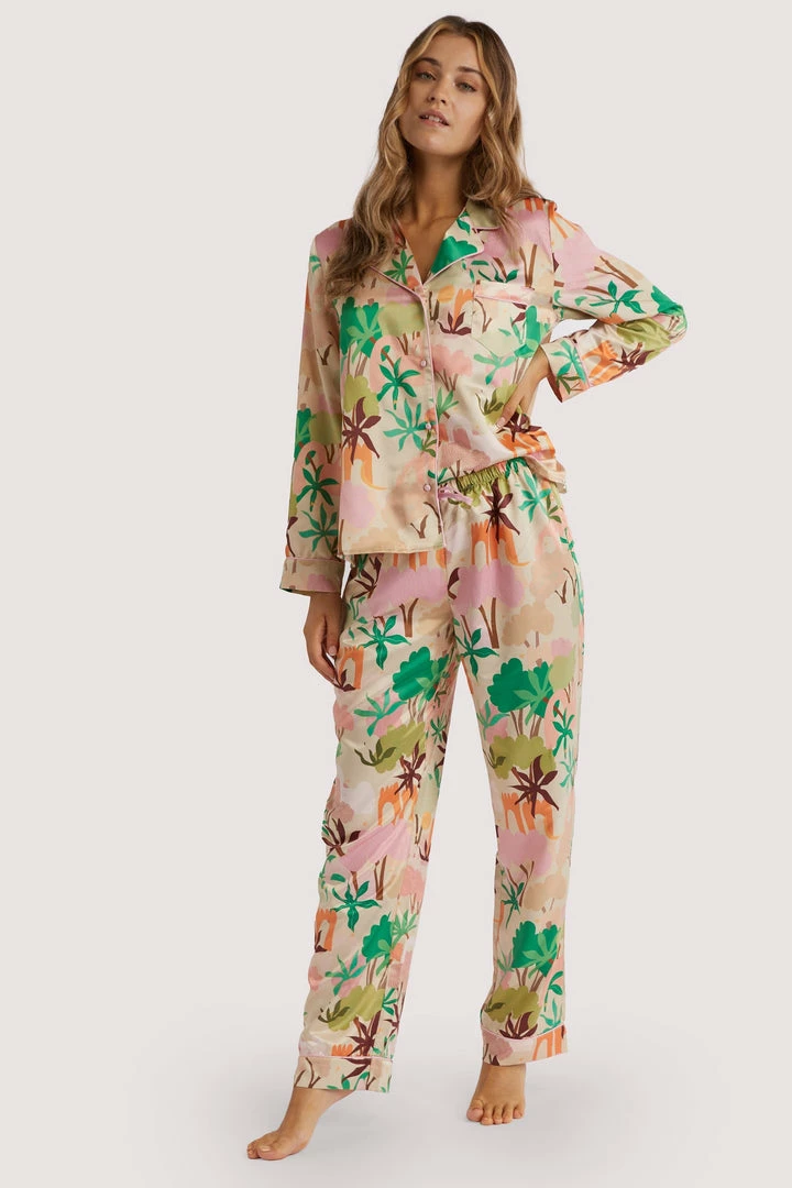 Playful Promises Alja Horvat Recycled Abstract Satin Trousers 5 Playful Promises Alja Horvat Recycled Abstract Satin Trousers