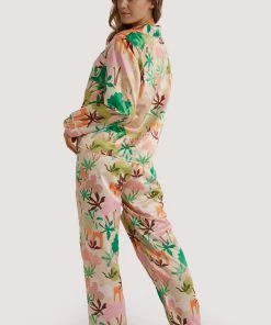 Playful Promises Alja Horvat Recycled Abstract Satin Trousers 16 Playful Promises Alja Horvat Recycled Abstract Satin Trousers