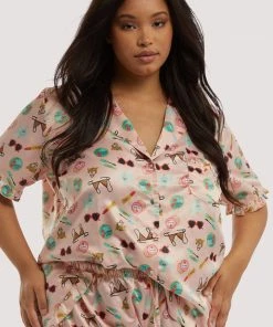 Playful Promises Bodil Jane Recycled Girls Best Friend Short Sleeved Top Nightwear 15 Playful Promises Bodil Jane Recycled Girls Best Friend Short Sleeved Top Nightwear