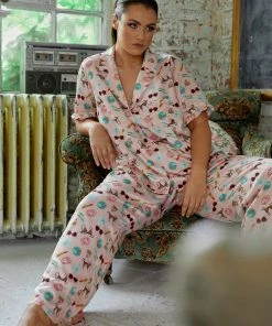 Playful Promises Bodil Jane Recycled Girls Best Friend Short Sleeved Top Nightwear 16 Playful Promises Bodil Jane Recycled Girls Best Friend Short Sleeved Top Nightwear