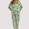 Playful Promises Nightwear Bodil Jane Recycled Nudes & Flowers Trousers
