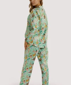 Playful Promises Nightwear Bodil Jane Recycled Nudes & Flowers Trousers