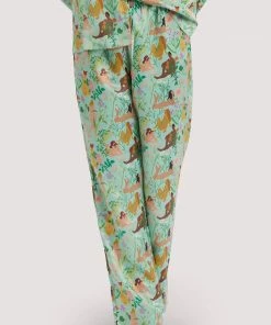 Playful Promises Nightwear Bodil Jane Recycled Nudes & Flowers Trousers