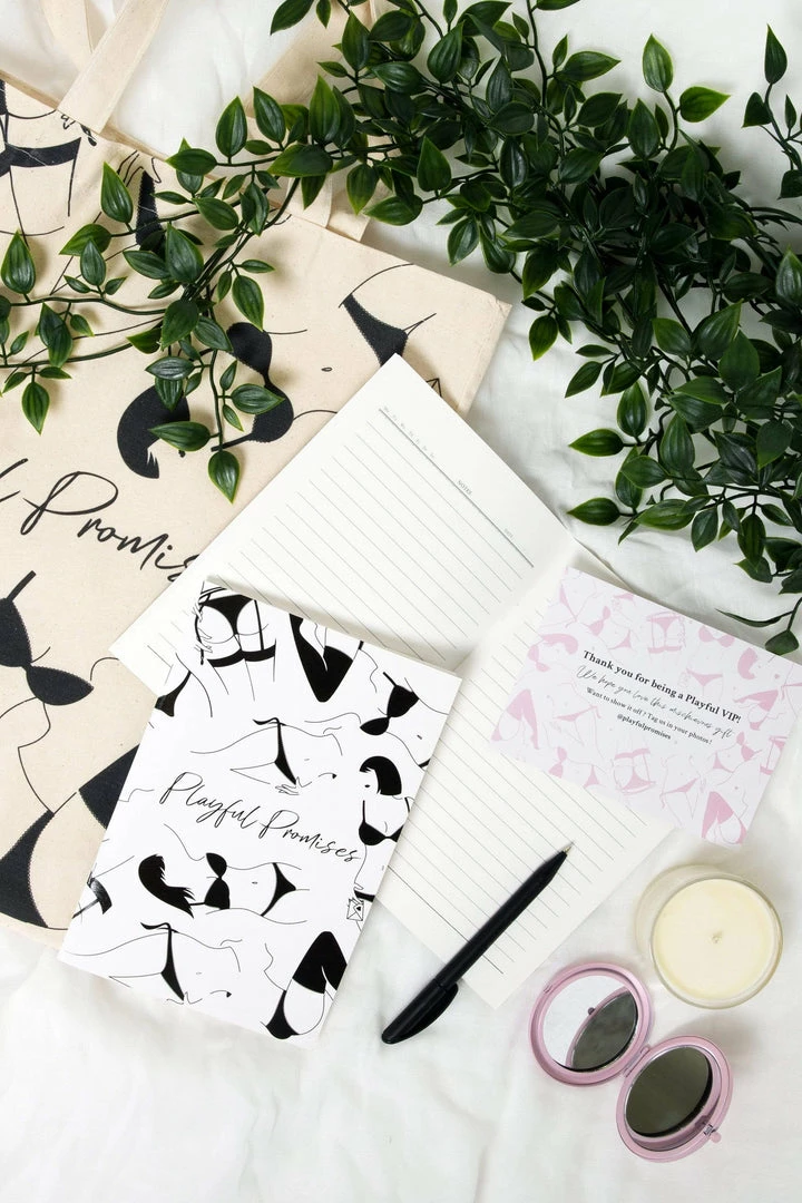 Playful Promises Branded Lined Notebook 5 Playful Promises Branded Lined Notebook