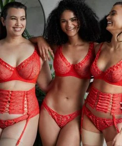 Playful Promises Florence Red High Apex Bra