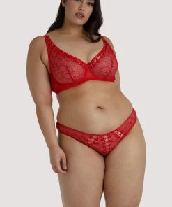 Playful Promises Florence Red High Apex Bra