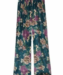 Playful Promises Printed Velvet PJ Set