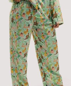 Playful Promises Nightwear Bodil Jane Recycled Nudes & Flowers Trousers
