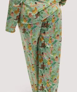 Playful Promises Nightwear Bodil Jane Recycled Nudes & Flowers Trousers