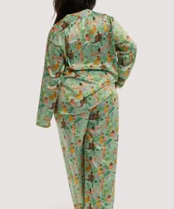 Playful Promises Nightwear Bodil Jane Recycled Nudes & Flowers Trousers