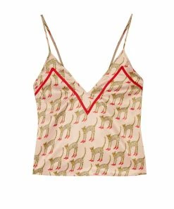 Playful Promises Bouffants Recycled Pink Cheeta Recycled Cami